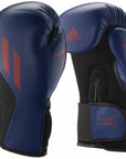 A pair of boxing gloves in Active Red/Mat Black/Grey 3, 10 oz.