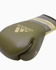Boxing glove on a white background.