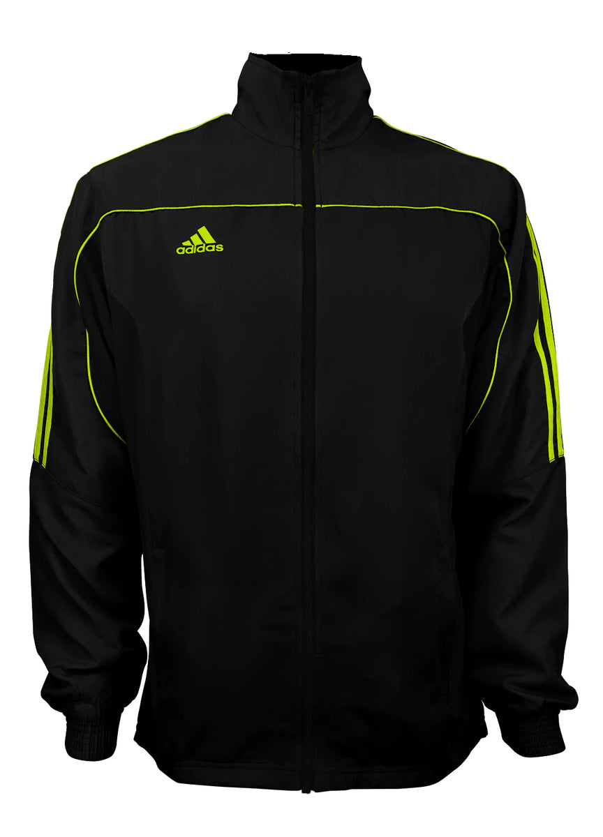 Neon green adidas jacket best sale