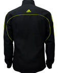 Black jacket with yellow stripes, adidas martial arts 3-stripes, size Child L.