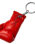 Keychain with red mini boxing glove from adidas.
