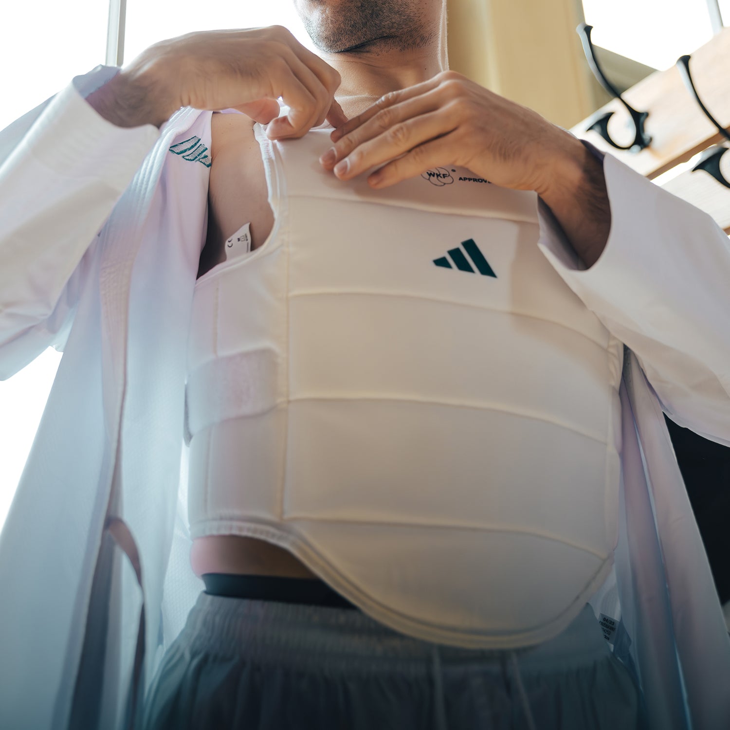 adidas Karate Chest Guard WKF Approved – adidas Combat Sports