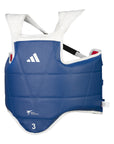 adidas Olympic Style Reversible Chest Guard - World Taekwondo Federation Approved