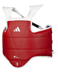 adidas Olympic Style Reversible Chest Guard - World Taekwondo Federation Approved