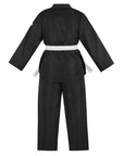 adidas Taekwondo V-Neck Uniform (TKD01)--White, Black, Red/Black, Blue/Black, Poom Trim