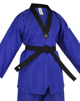 adidas Taekwondo Student Uniform--White, Black, Red/Black, Blue/Black, Poom Trim