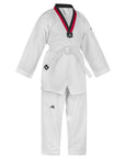 adidas Taekwondo Student Uniform--White, Black, Red/Black, Blue/Black, Poom Trim
