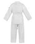adidas Taekwondo V-Neck Uniform (TKD01)--White, Black, Red/Black, Blue/Black, Poom Trim