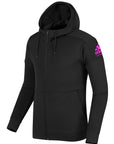 adidas Taekwondo Full Zipped Hooded Fleece Lined Jacket