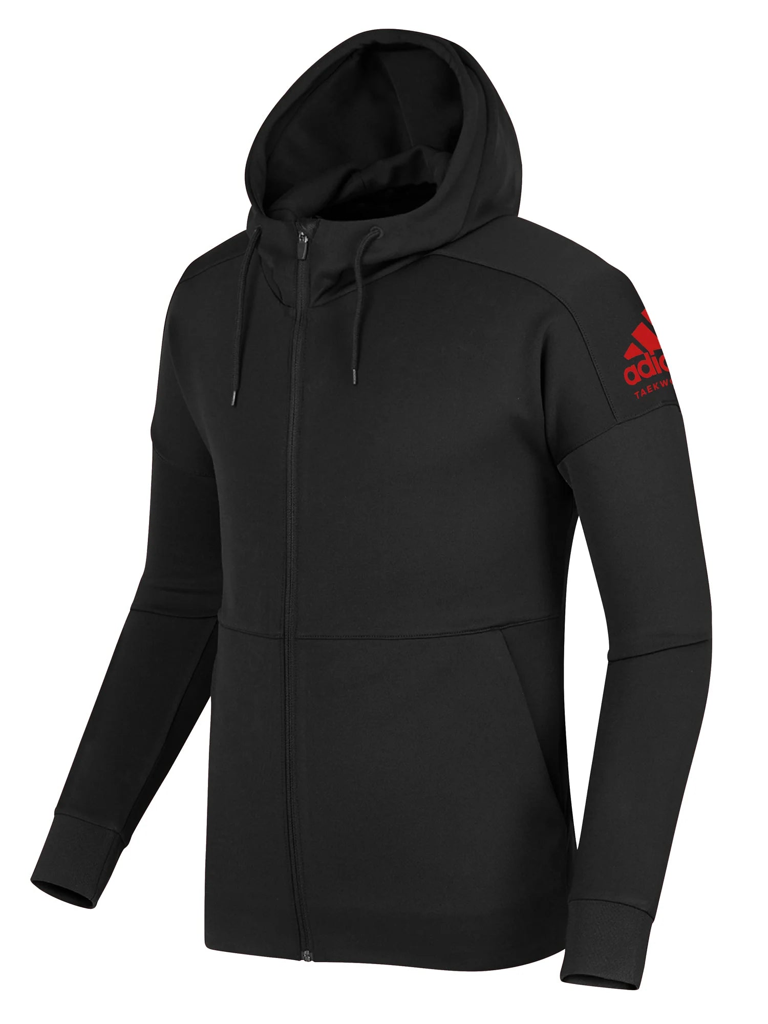 adidas Taekwondo Full Zipped Hooded Fleece Lined Jacket