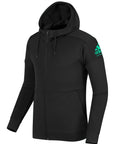 adidas Taekwondo Full Zipped Hooded Fleece Lined Jacket