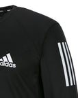 Close-up of black Adidas Boxwear Tech Long Sleeve shirt.