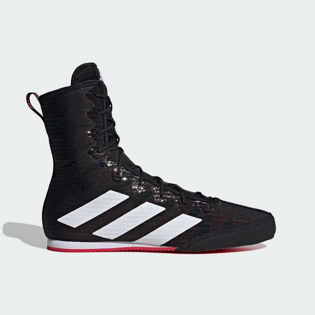 adidas Box Hog 4 Boxing Shoes - Black/White/Red