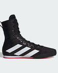 adidas Box Hog 4 Boxing Shoes - Black/White/Red