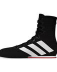 adidas Box Hog 4 Boxing Shoes - Black/White/Red