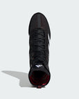 adidas Box Hog 4 Boxing Shoes - Black/White/Red
