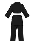 adidas Black Karate Student Uniform Ultralight, Traditional Crossover, K150