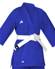 adidas Blue Karate Student Uniform Ultralight, Traditional Crossover, K150