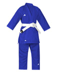 adidas Blue Karate Student Uniform Ultralight, Traditional Crossover, K150