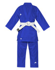 adidas Blue Karate Student Uniform Ultralight, Traditional Crossover, K150