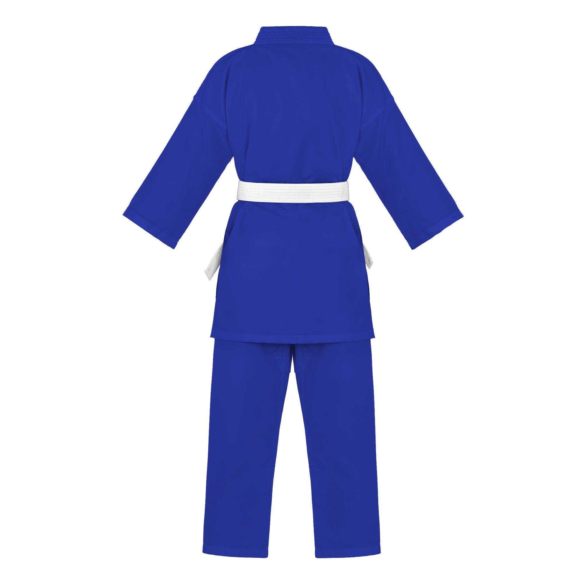 adidas Blue Karate Student Uniform Ultralight, Traditional Crossover, K150