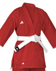 adidas Red Karate Student Uniform Ultralight, Traditional Crossover, K150
