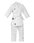 adidas White Karate Student Uniform Ultralight, Traditional Crossover, WKF Approved, K150