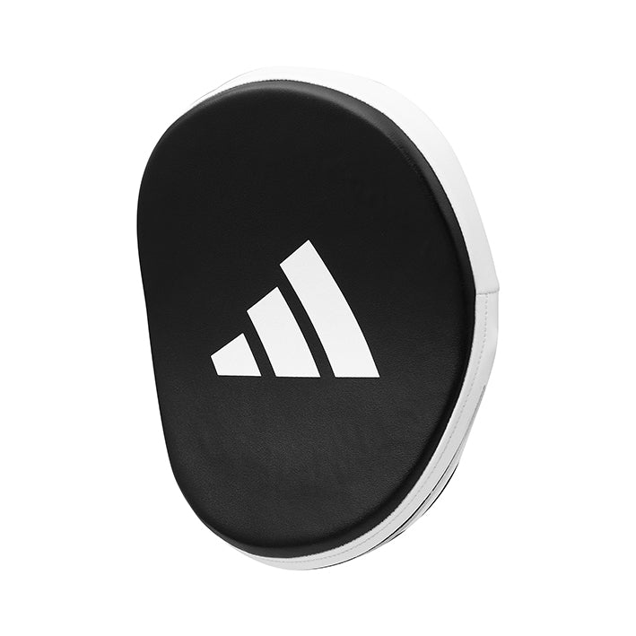 Black and white Adidas device on a white background