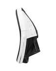 Black and white shoe sole on a white background