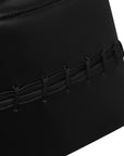 Close up of a black bag for combat sports.