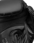 Black Adidas Hybrid 80 training glove, 10 oz weight.