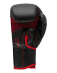 Black and red Adidas Hybrid 80 boxing glove, 6 oz.