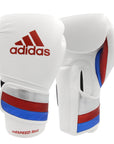 Pair of adidas boxing gloves.