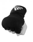 Black glove with white hand for adidas inner gloves.