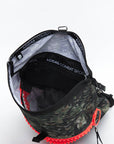 Adidas military sack with camouflage pattern.