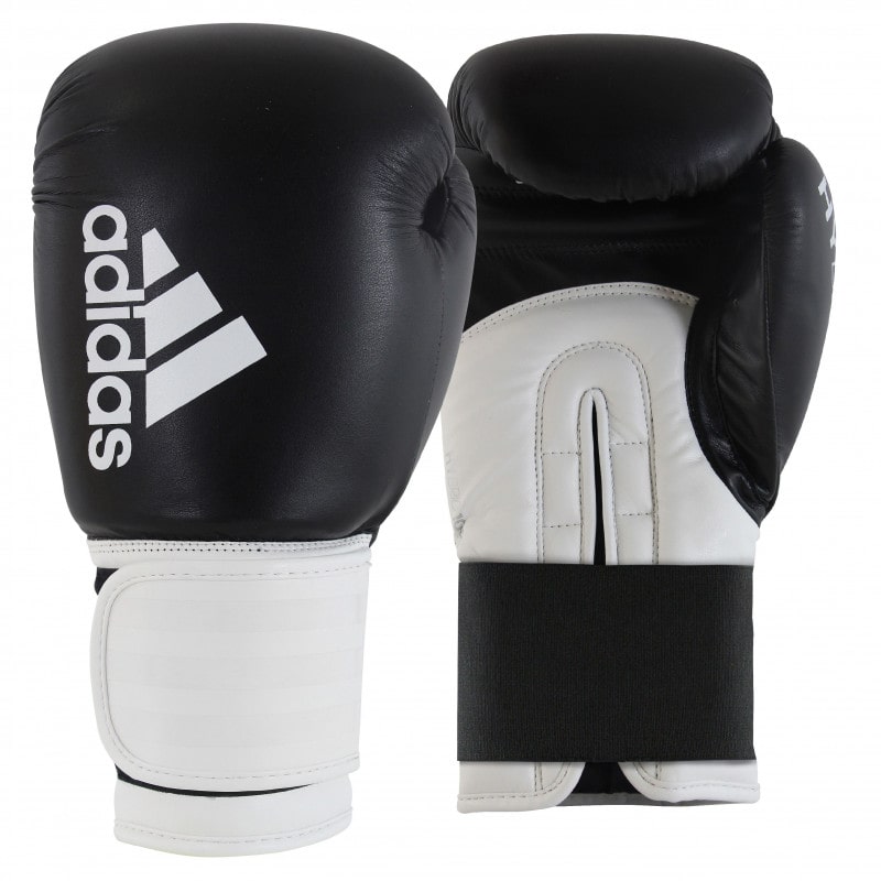 Adidas Hybrid 100 Boxing Gloves Black Mens