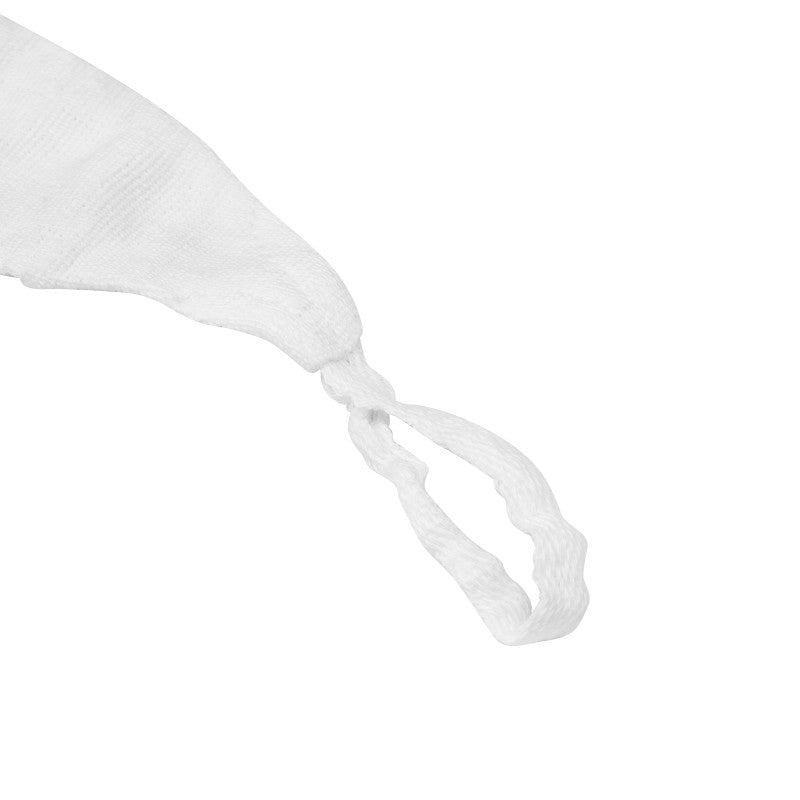 close up of white adidas hand wrap