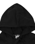 Black hoodie with Adidas Boxing logo on a white background