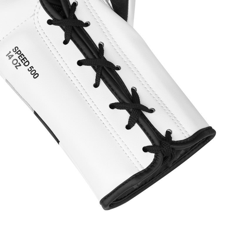 Close-up view of a boxing glove for men and women.