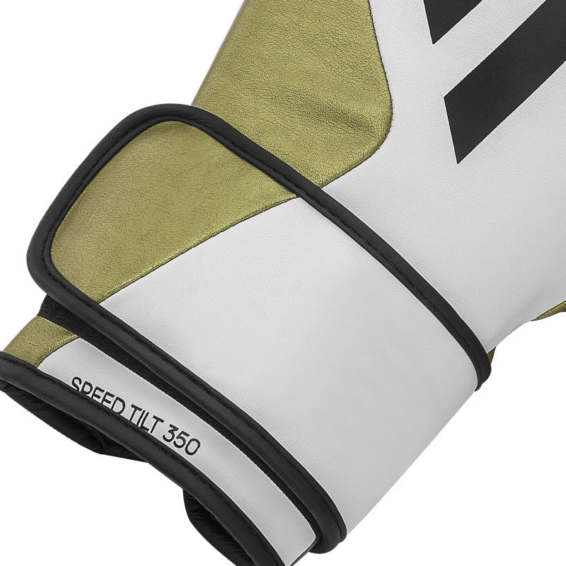 Close-up view of a glove's material.