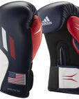 Pair of boxing gloves for training.