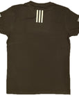 Black shirt with white stripes, part of the Boxing Apparel collection.