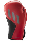 Red and black Speed TILT 150 boxing glove.