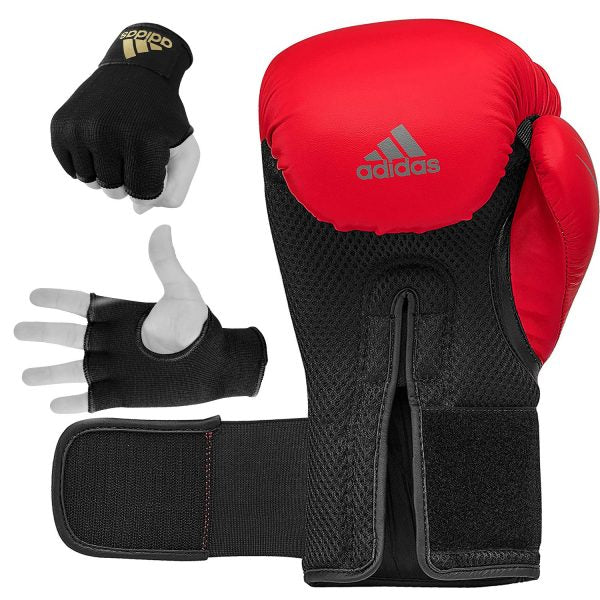 Adidas Speed Tilt 150 boxing glove bundle, including inner gloves.