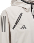 Close-up of a grey jacket for adidas Men's Hydrosuit adiSS23 in size XXXL.