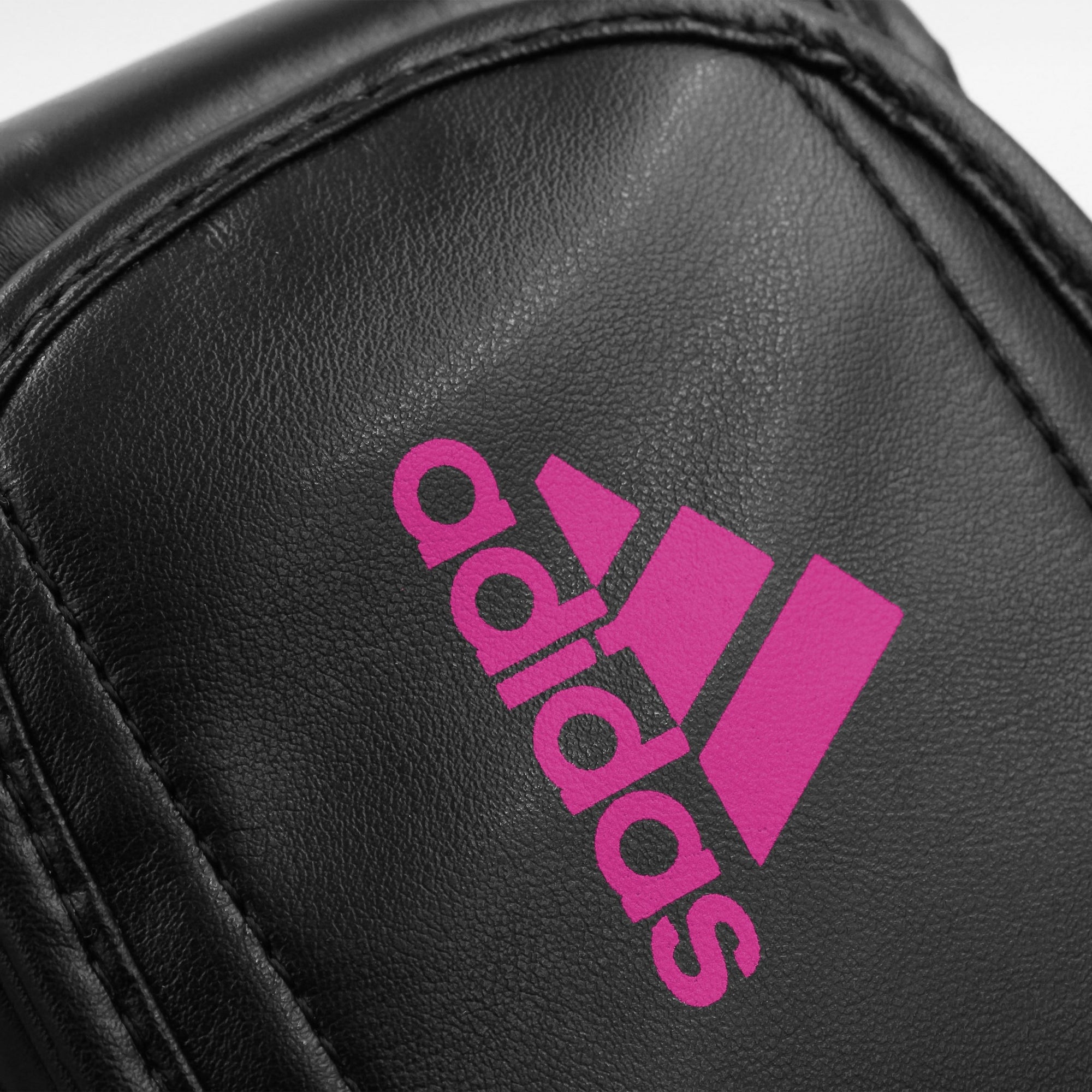 Close-up of a black sports bag.