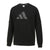 Black sweatshirt with a logo, Adidas Combat Sports Crewneck.