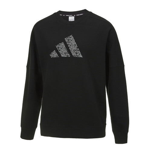 Black sweatshirt with a logo, Adidas Combat Sports Crewneck.