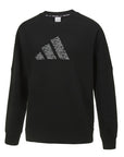 Black sweatshirt with a logo, Adidas Combat Sports Crewneck.