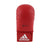 Red boxing glove with a white logo.